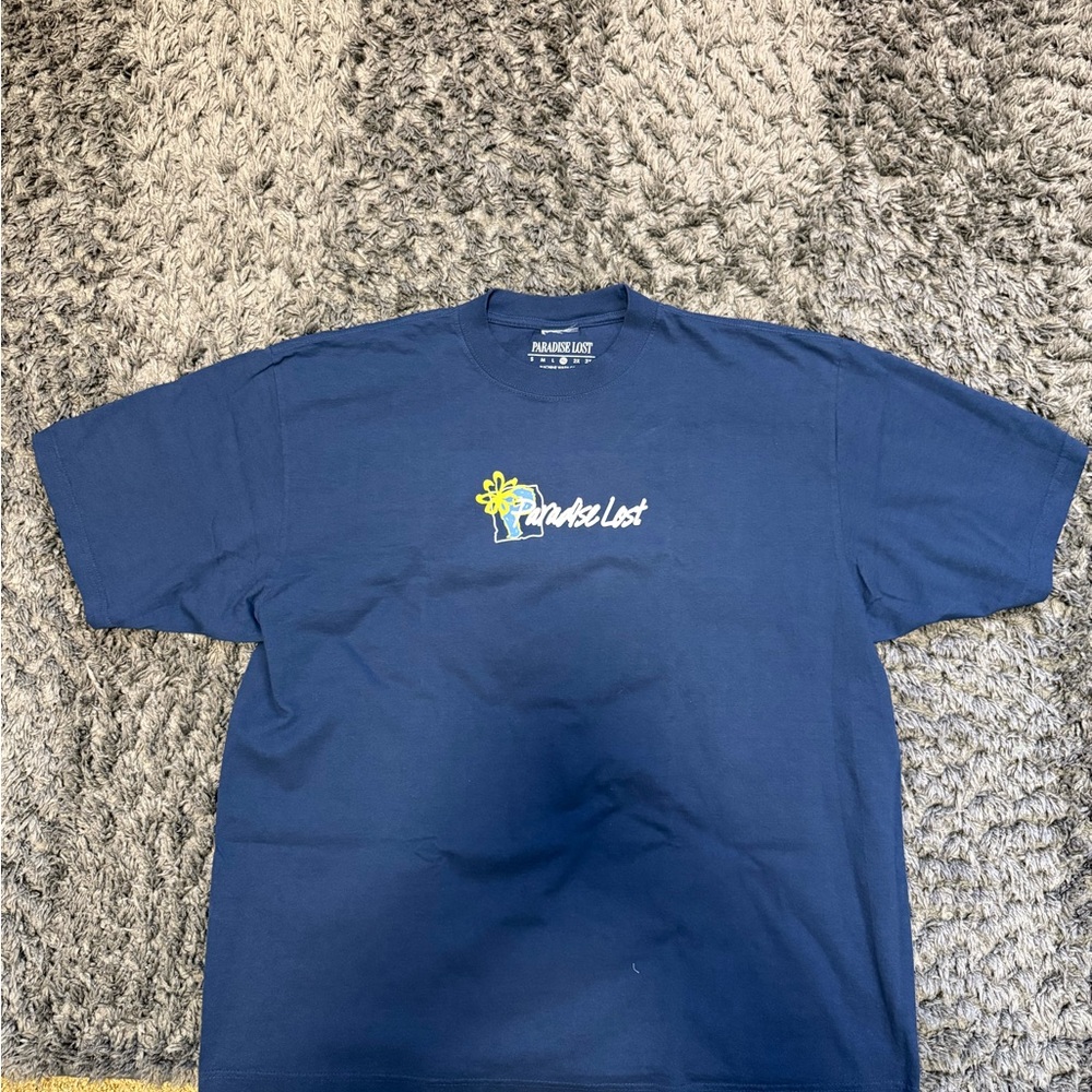 Navy Blue Graphic T-Shirt